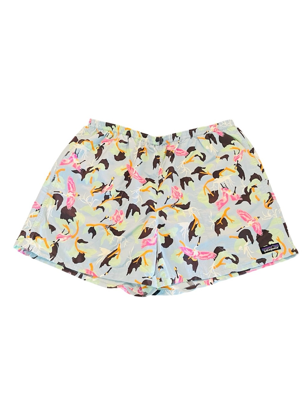 Patagonia Men’s Seagull Pattern Performance Swim trunks Size XL